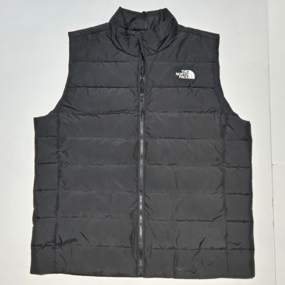 The North Face Aconcagua 3 Down Puffer Vest XL Black F24 Model NF0A84IK - READ